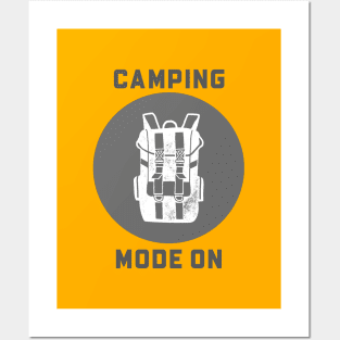 Camping Mode Posters and Art